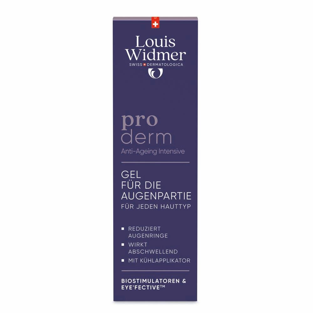 Louis Widmer proderm Gel für die Augenpartie Intensiv