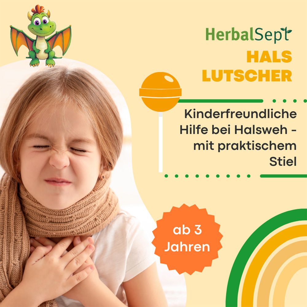 Dr. Theiss HerbalSept Hals Lutscher Kids