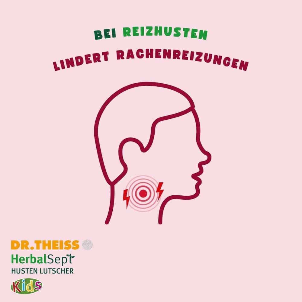 DR. THEISS HerbalSept Husten Lutscher Kids