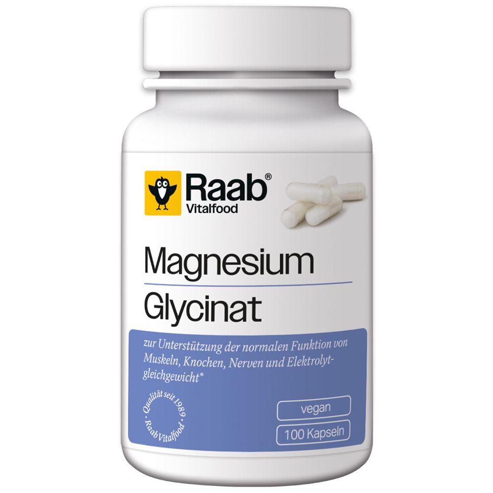Raab Vitalfood Magnesiumglycinat Kapseln