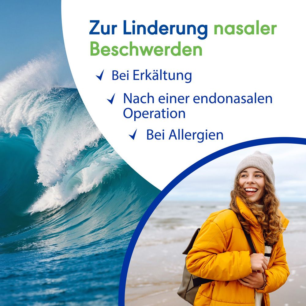 OtriNatural Nasenreinigung Strong, Meerwasser Nasenspray, 100 % natürlich
