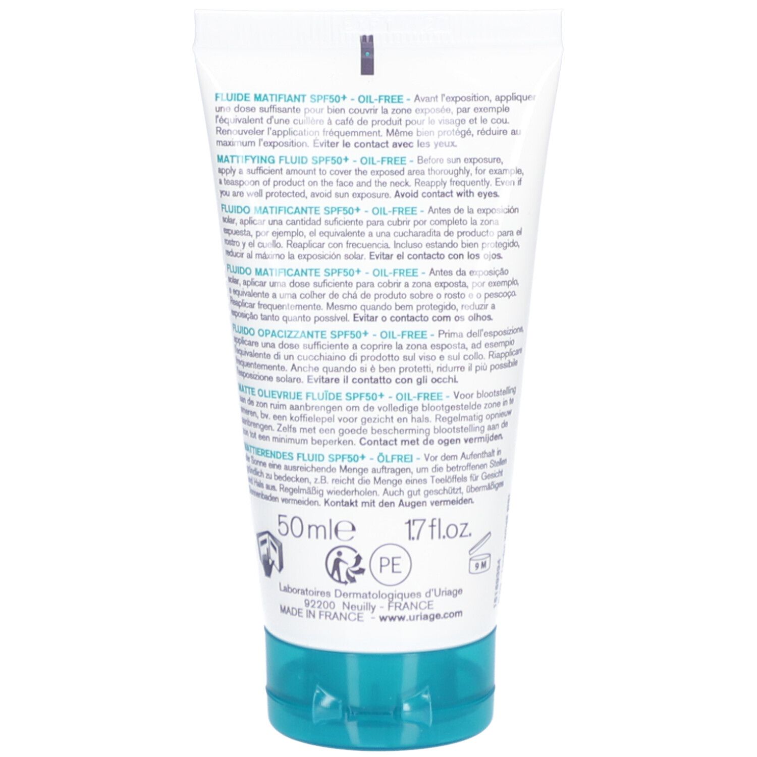 Uriage Hyséac Mattierendes Fluid SPF 50+