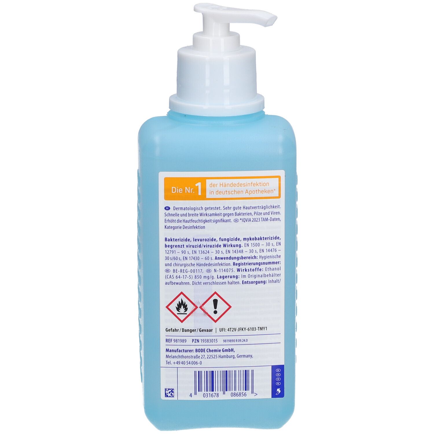 Sterillium® Gel – Viruzides Hände-Desinfektionsgel