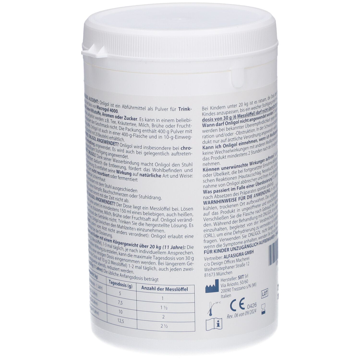 Onligol Macrogol 4000