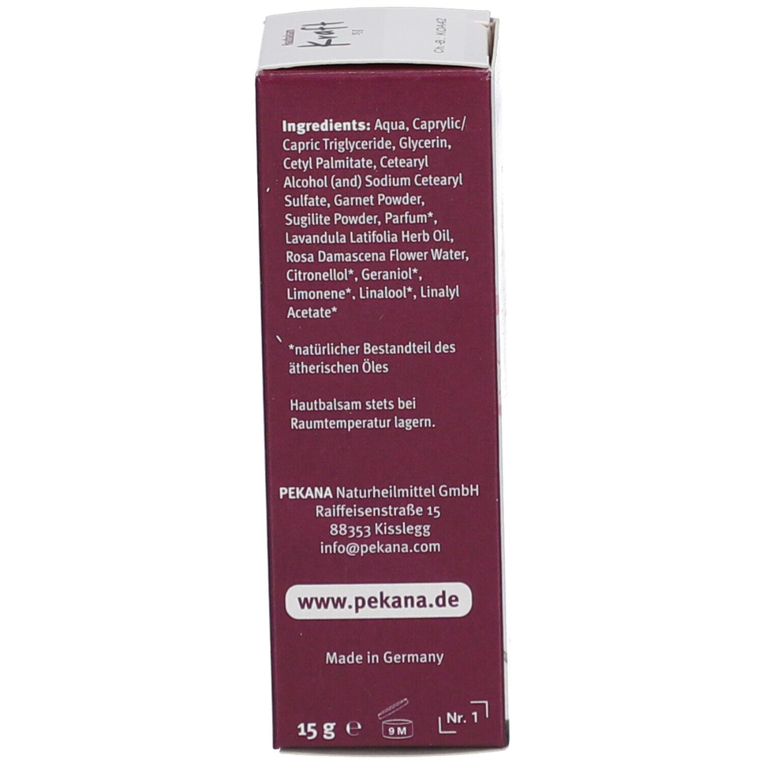 PEKANA® Hautbalsam 1 Kraft