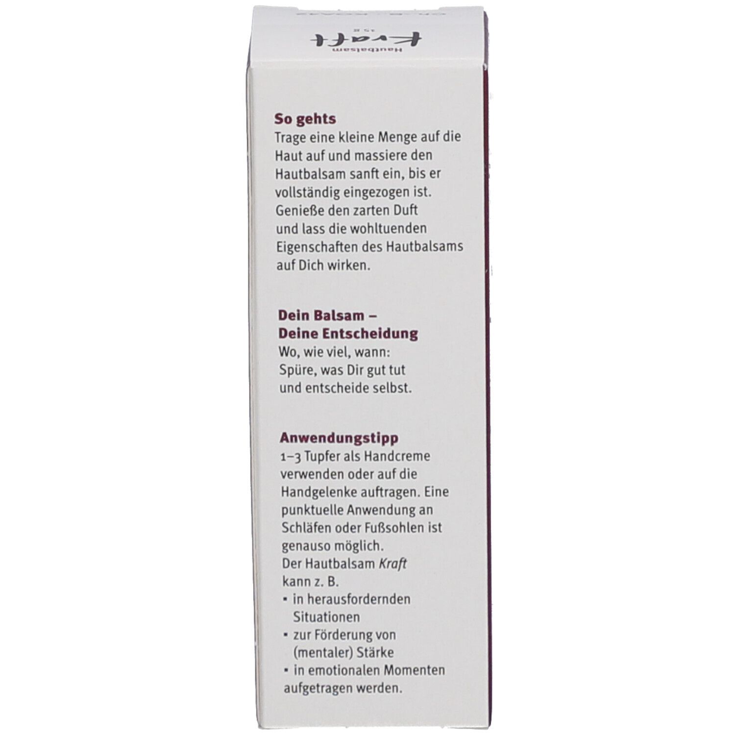 PEKANA® Hautbalsam 1 Kraft
