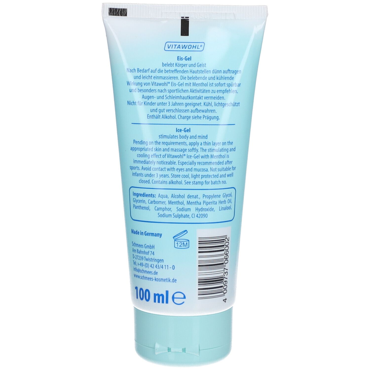 VITAWOHL® Eis Gel