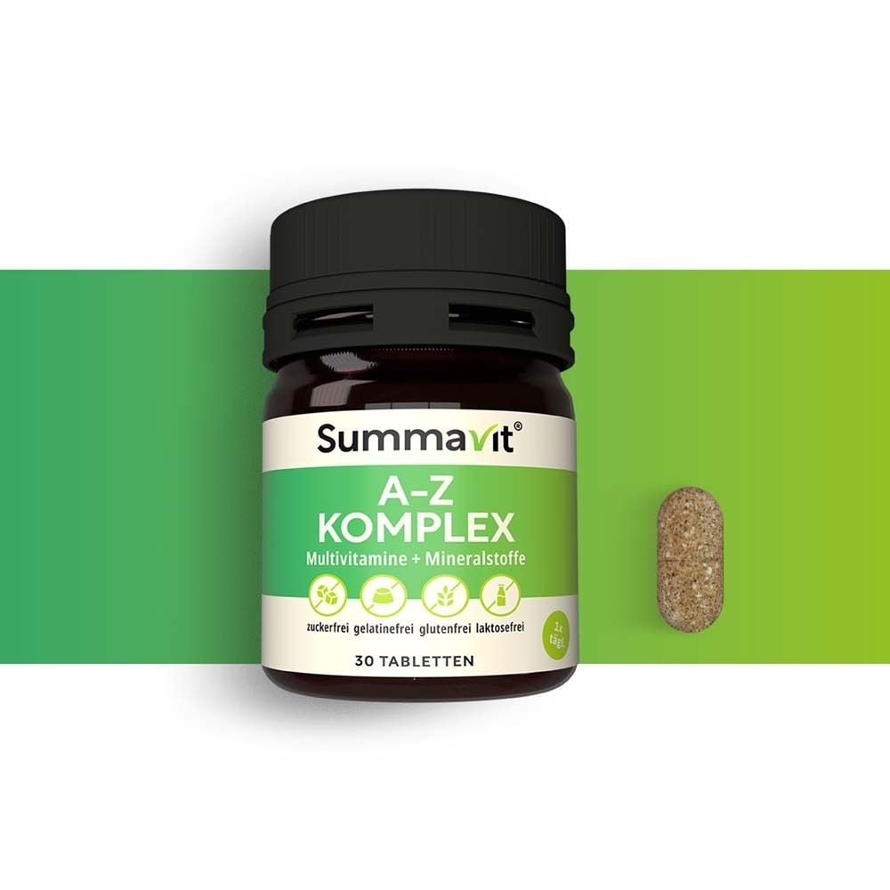 SUMMAVIT A-Z Komplex Multivitamin + Mineralstoffe Tabletten
