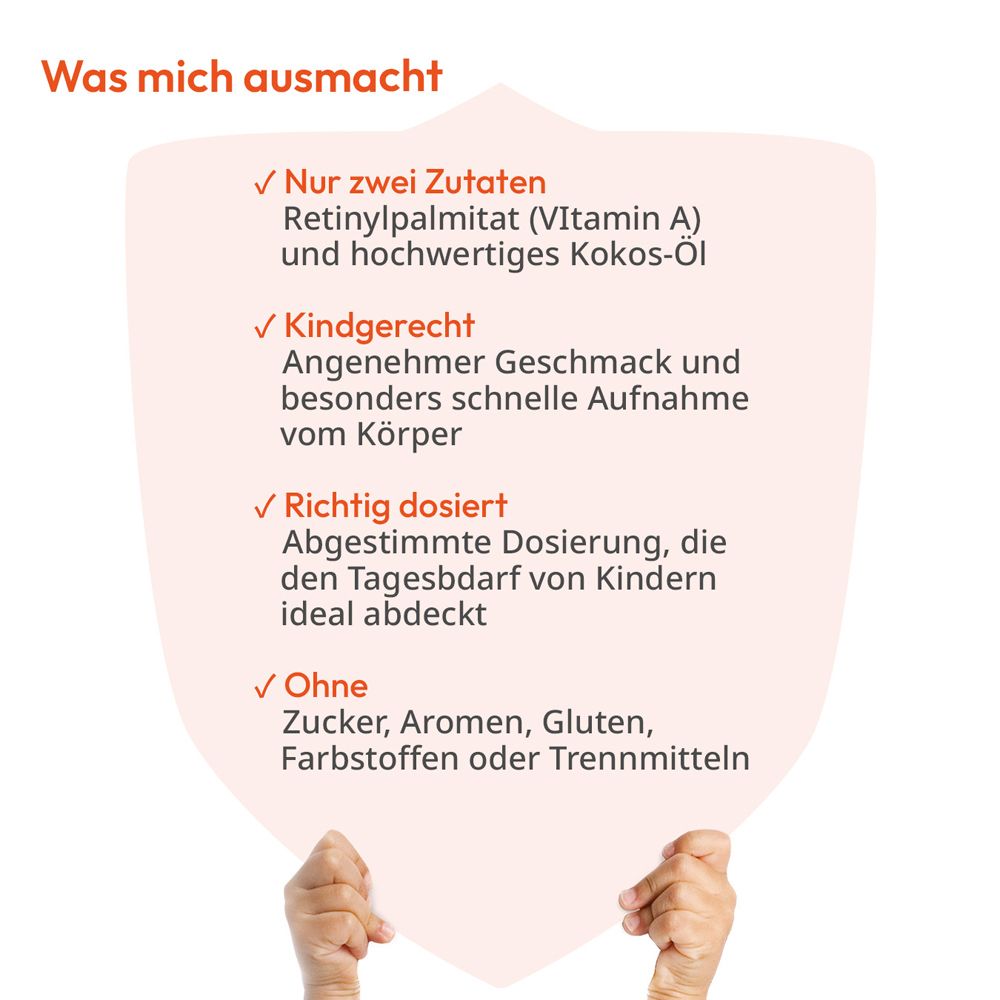 Vitamin A Spray für Kinder – Hochwertiges veganes Vitamin A