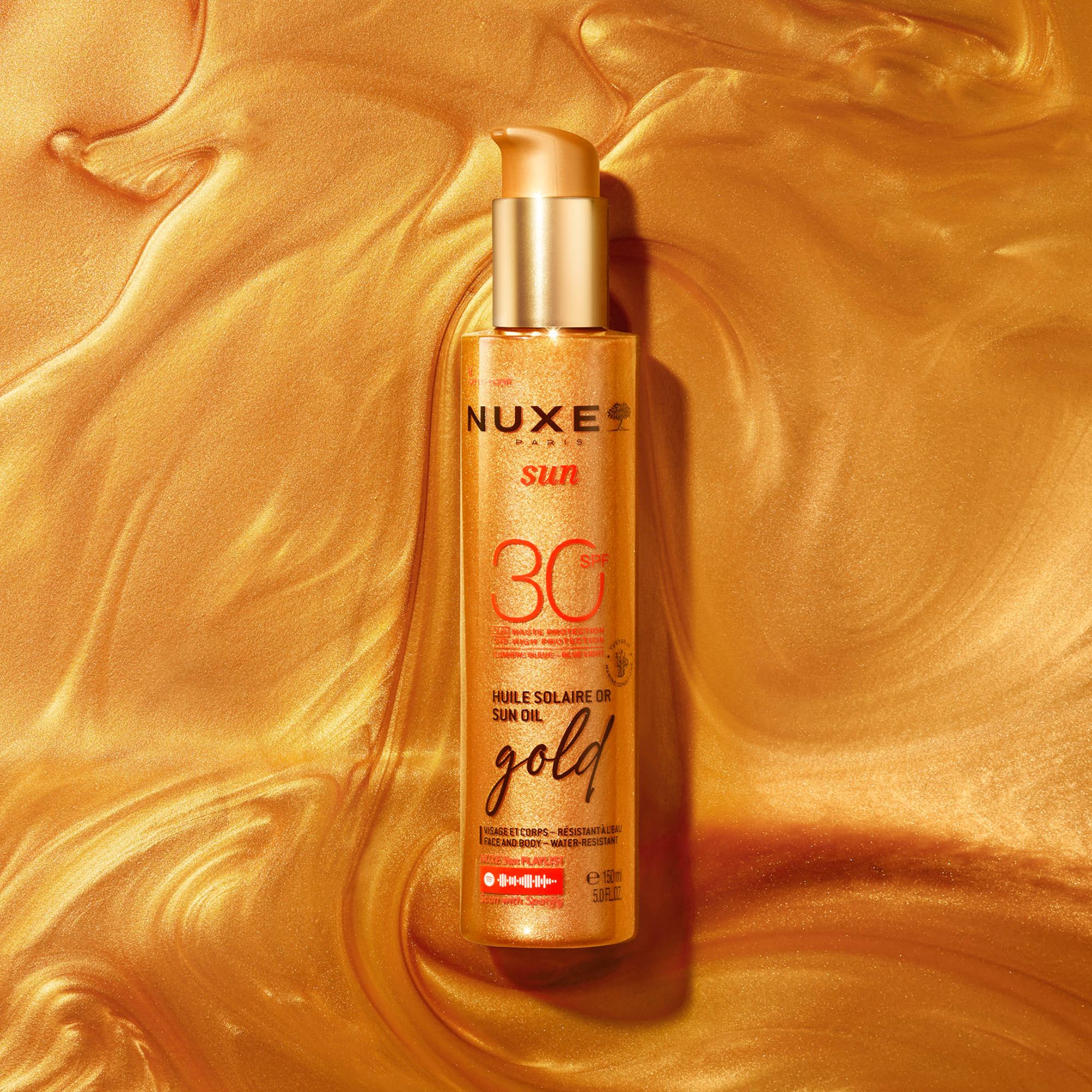 NUXE® Sun Bräunungs-Sonnenöl Gesicht und Körper LSF 30