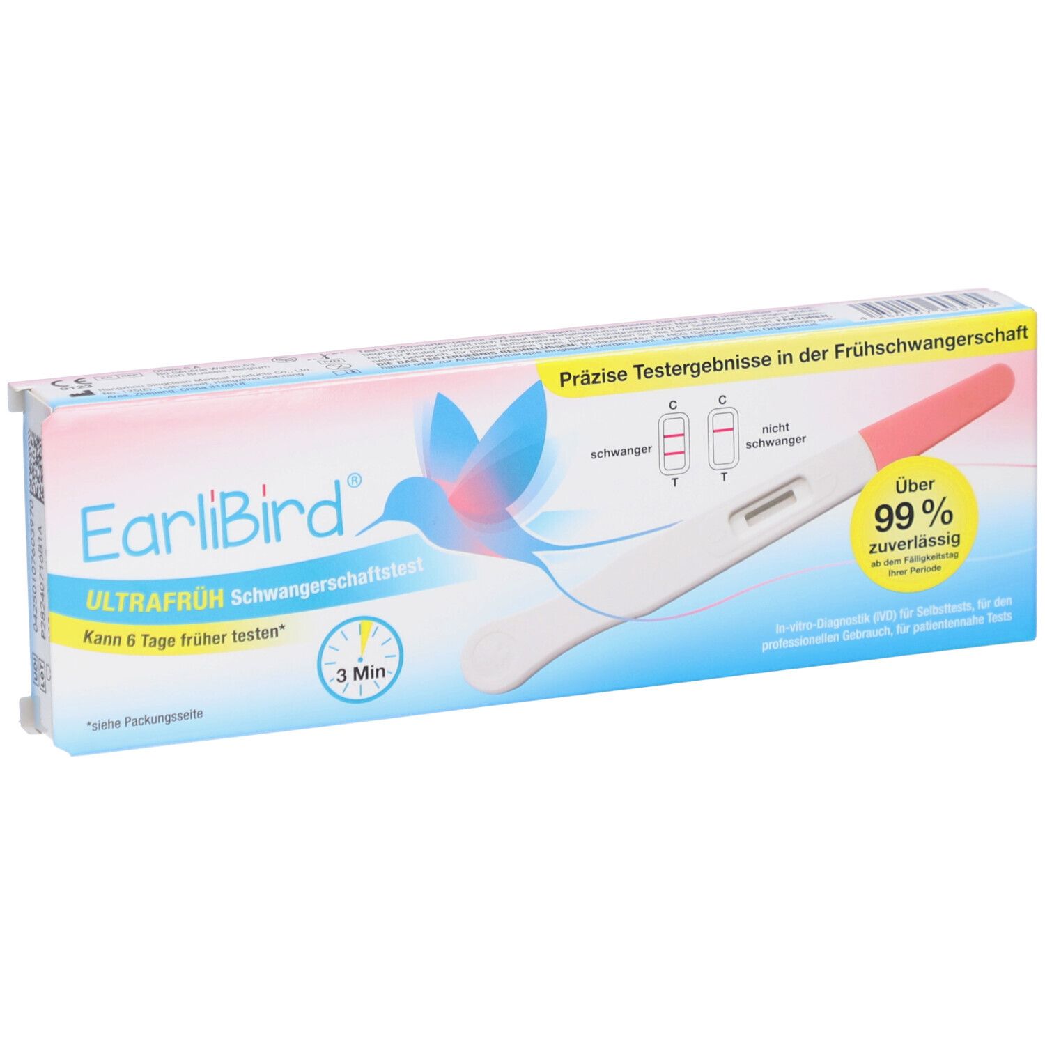 EARLIBIRD Ultrafrüh Schwangerschaftstest