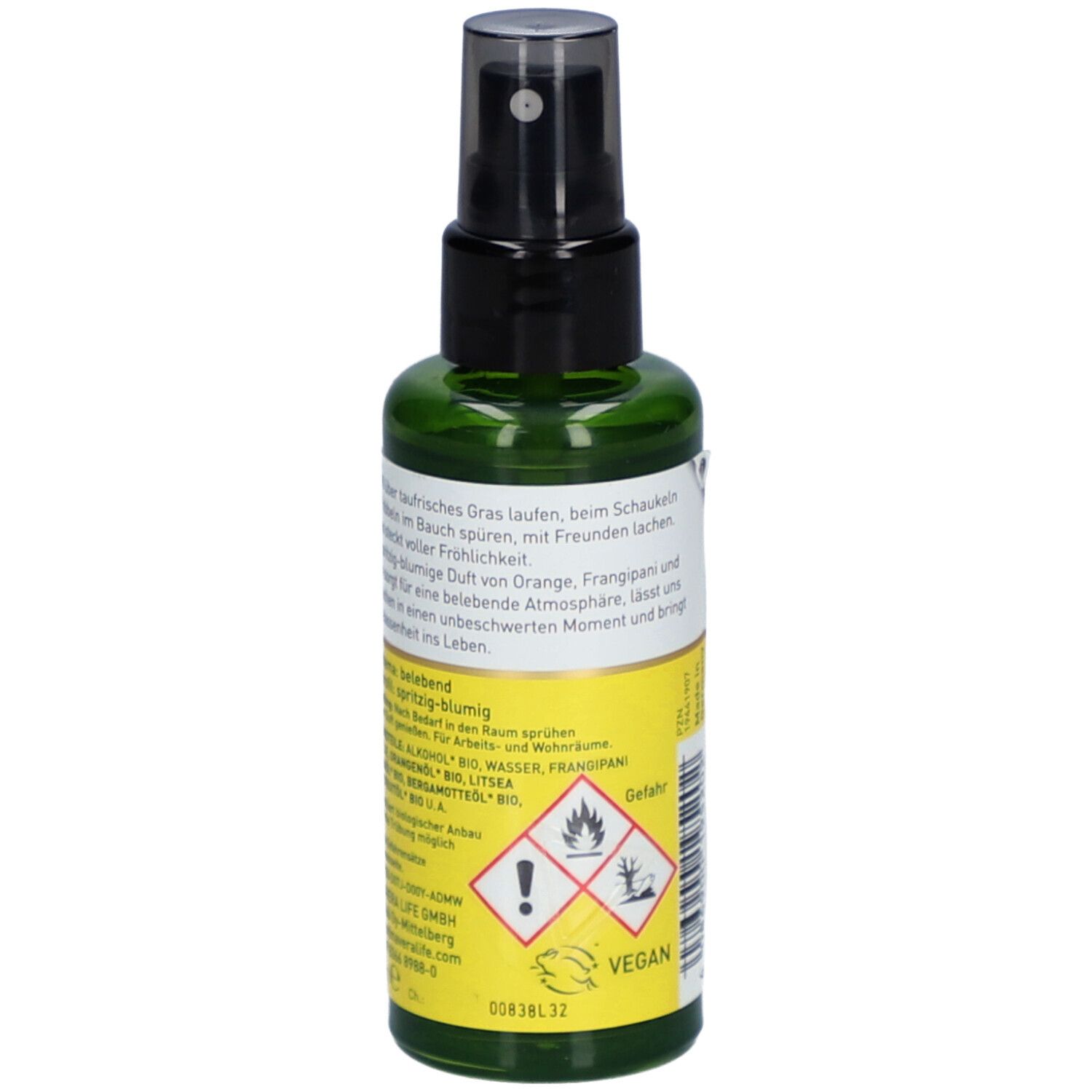 PRIMAVERA Lebensfreude Raumspray bio
