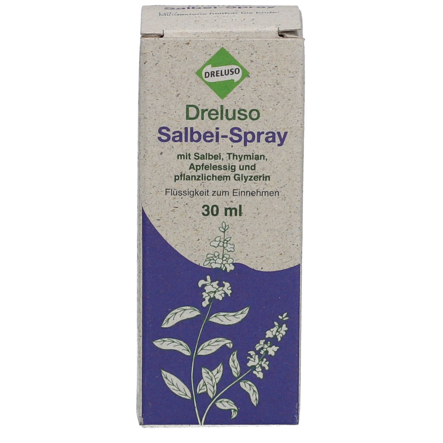 Dreluso Salbei-Spray – Natürliche Pflege für Mund & Rachen