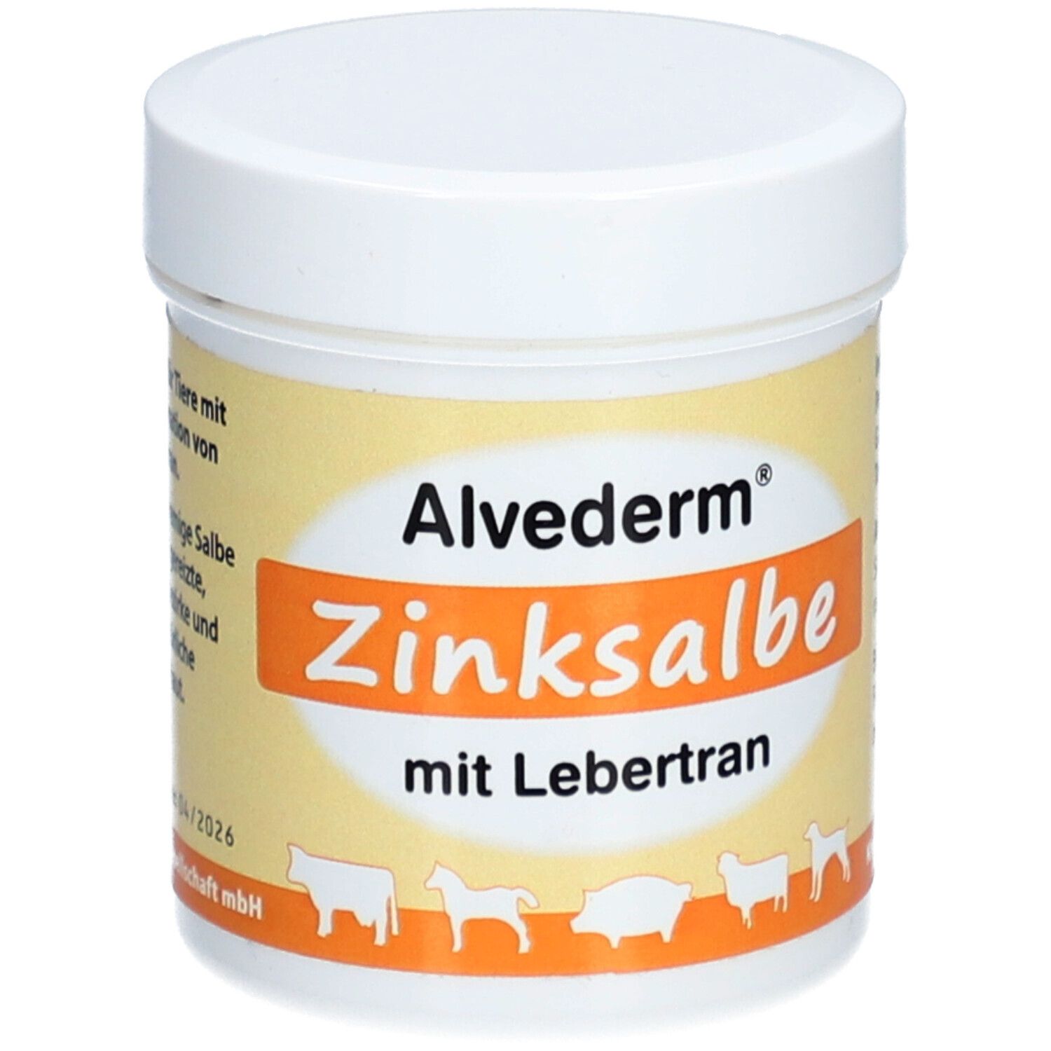 Alvetra Alvederm® Zinksalbe m. Lebertran für Tiere