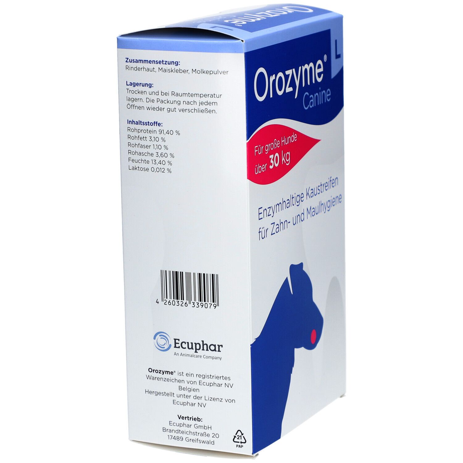 Ecuphar Orozyme Kaustreifen L