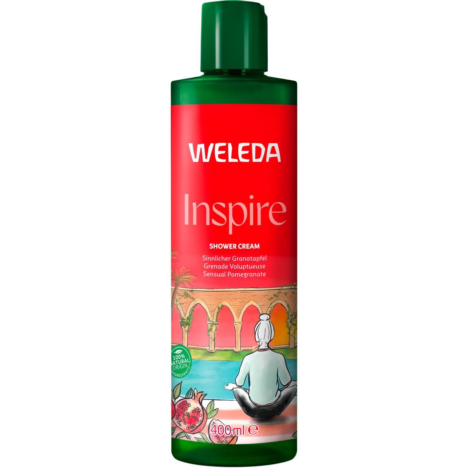 WELEDA Inspire Duschcreme Granatapfel
