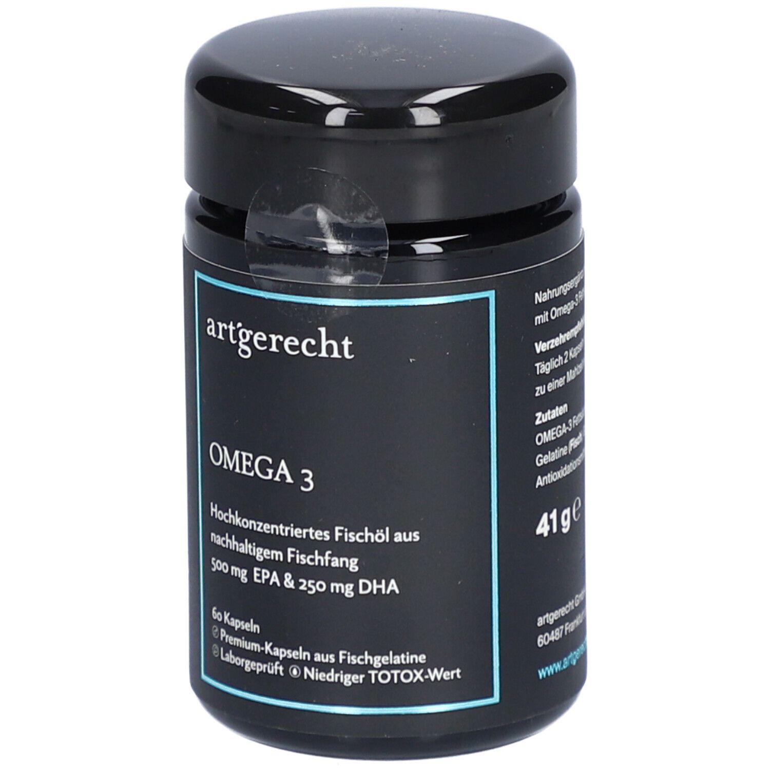 OMEGA 3 – Hochwertige Omega-3-Fettsäuren für Herz, Gehirn und Sehkraft