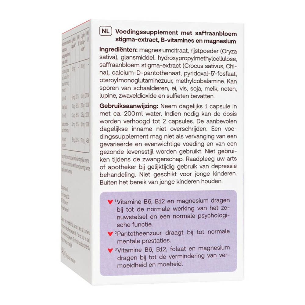 Rückseite der Produktverpackung mit Nährwertangaben und Herstellerinformationen. Text in französischer Sprache.