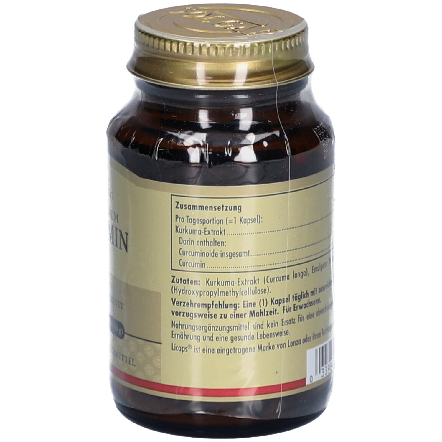 SOLGAR Vollspektrum Curcumin Kapseln