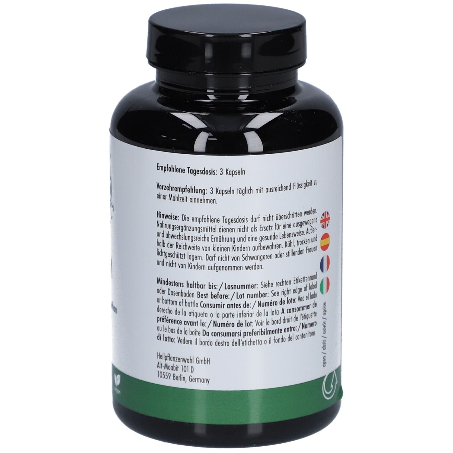 GREEN NATURALS MSM 2100 mg vegan hochdosiert Kapseln