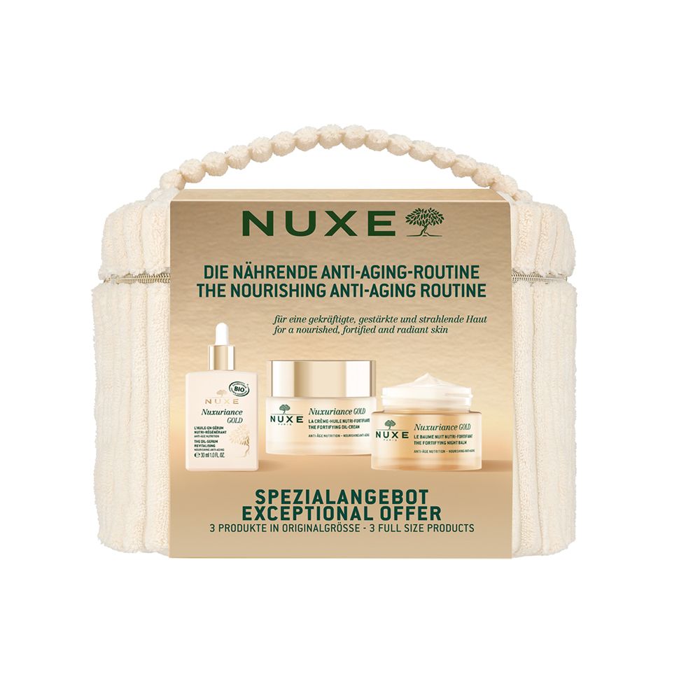 NUXE Nuxuriance Gold: Face Care Anti Aging Routine
