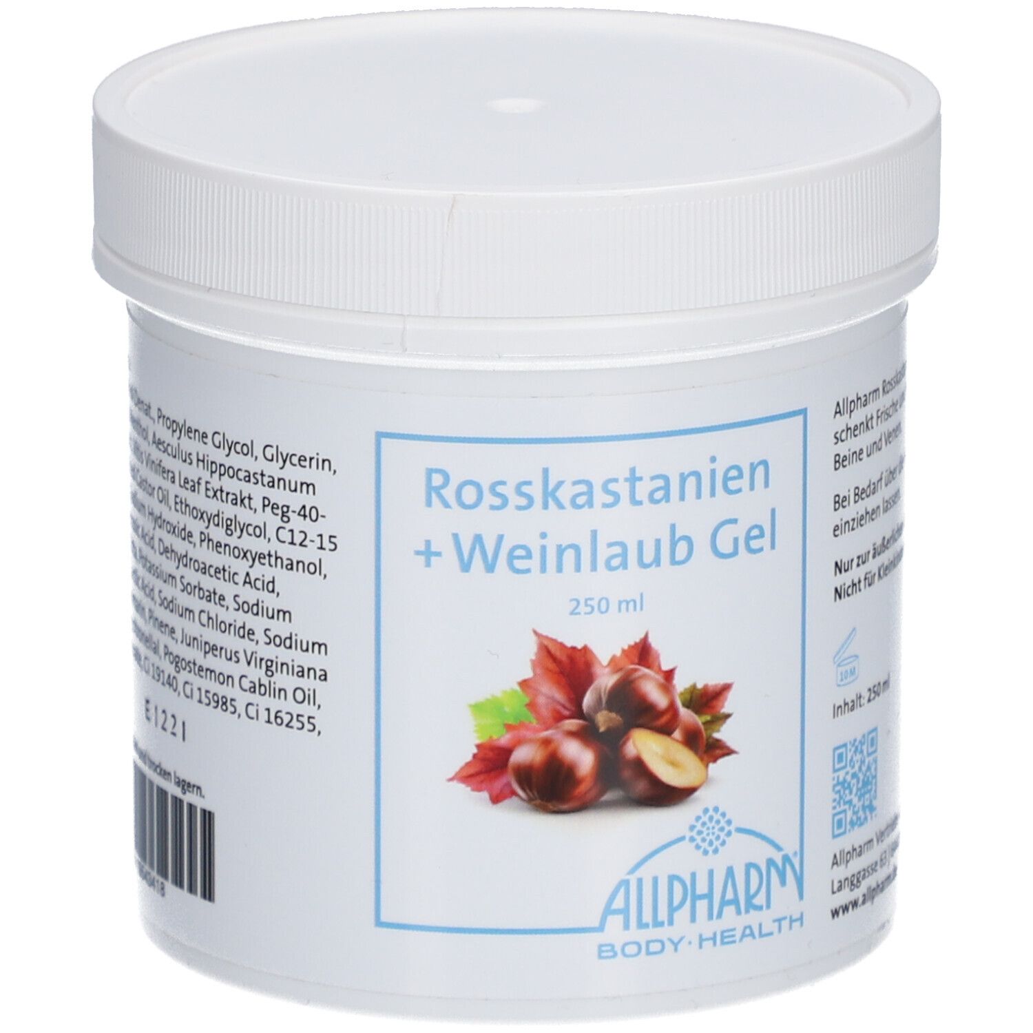Allpharm – Rosskastanien + Weinlaub Gel