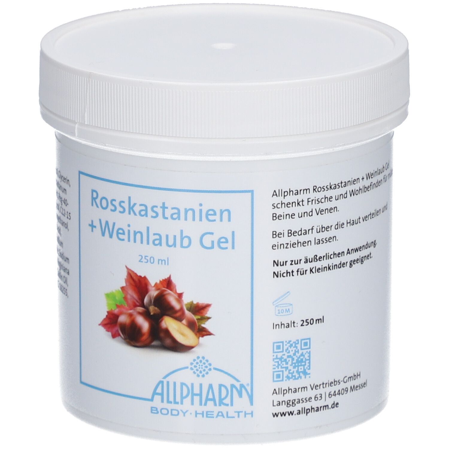 Allpharm – Rosskastanien + Weinlaub Gel