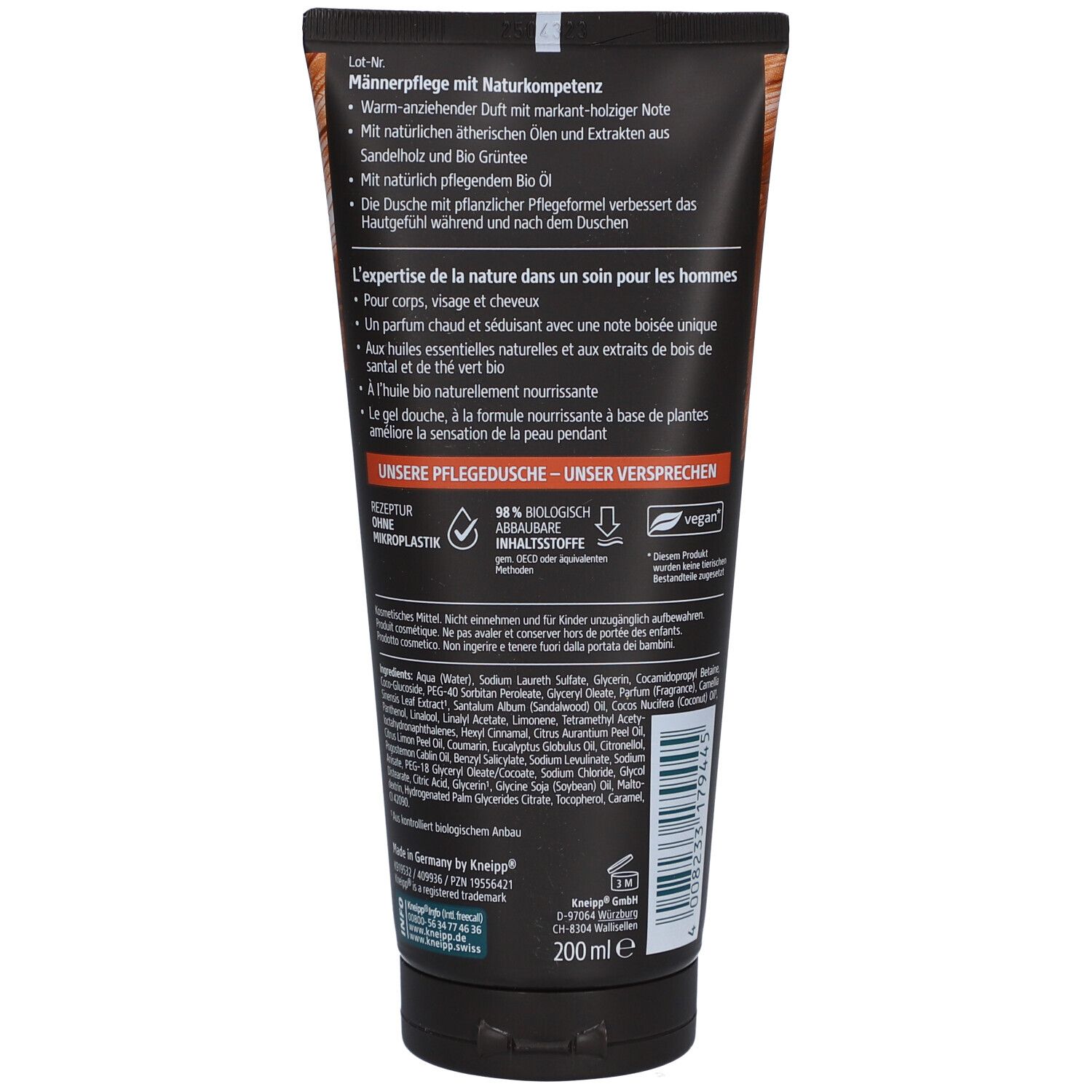 Kneipp 3 in 1 Pflegedusche Wild