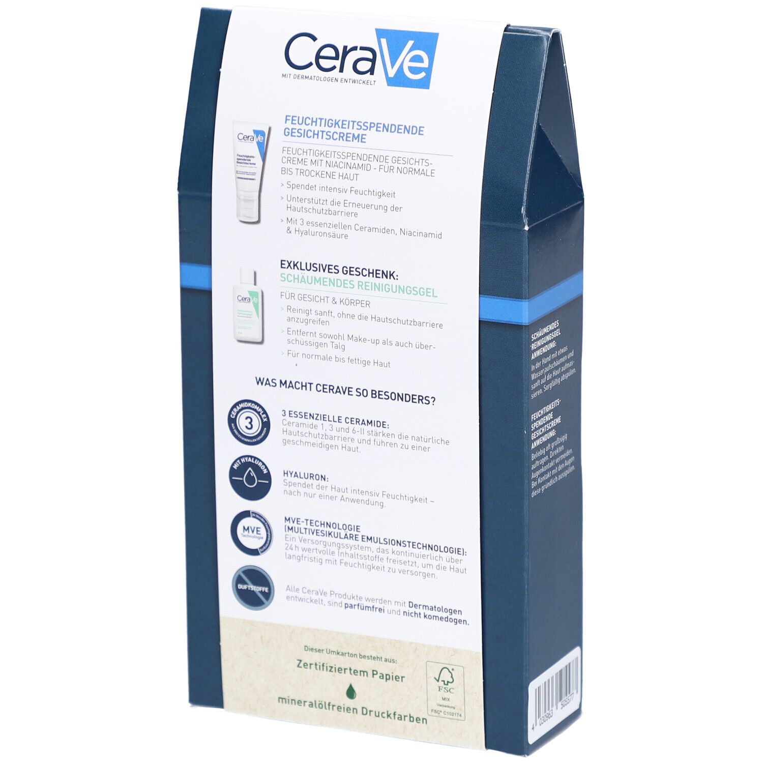 CERAVE Feuchtigkeit Nachtcreme Set