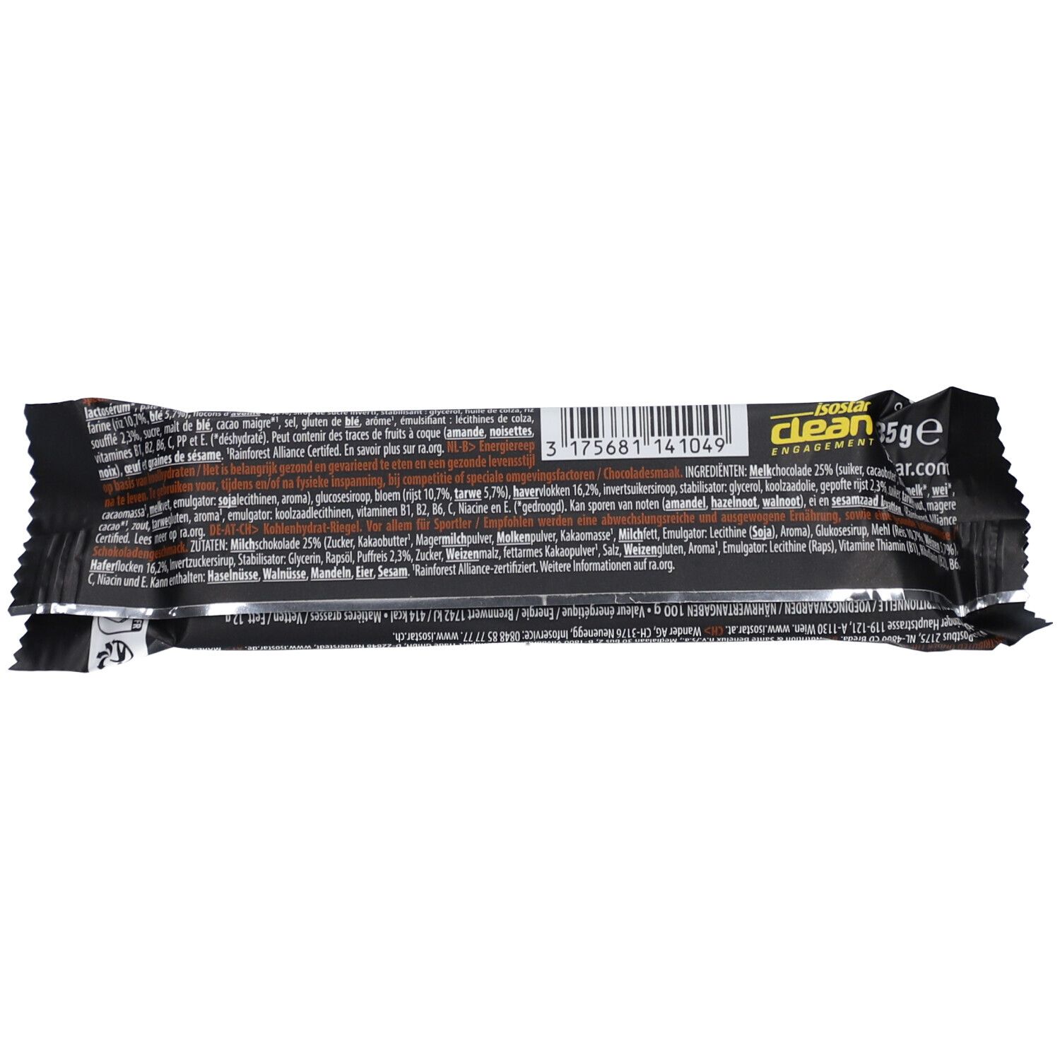 isostar ENERGY SPORT BAR Schokolade