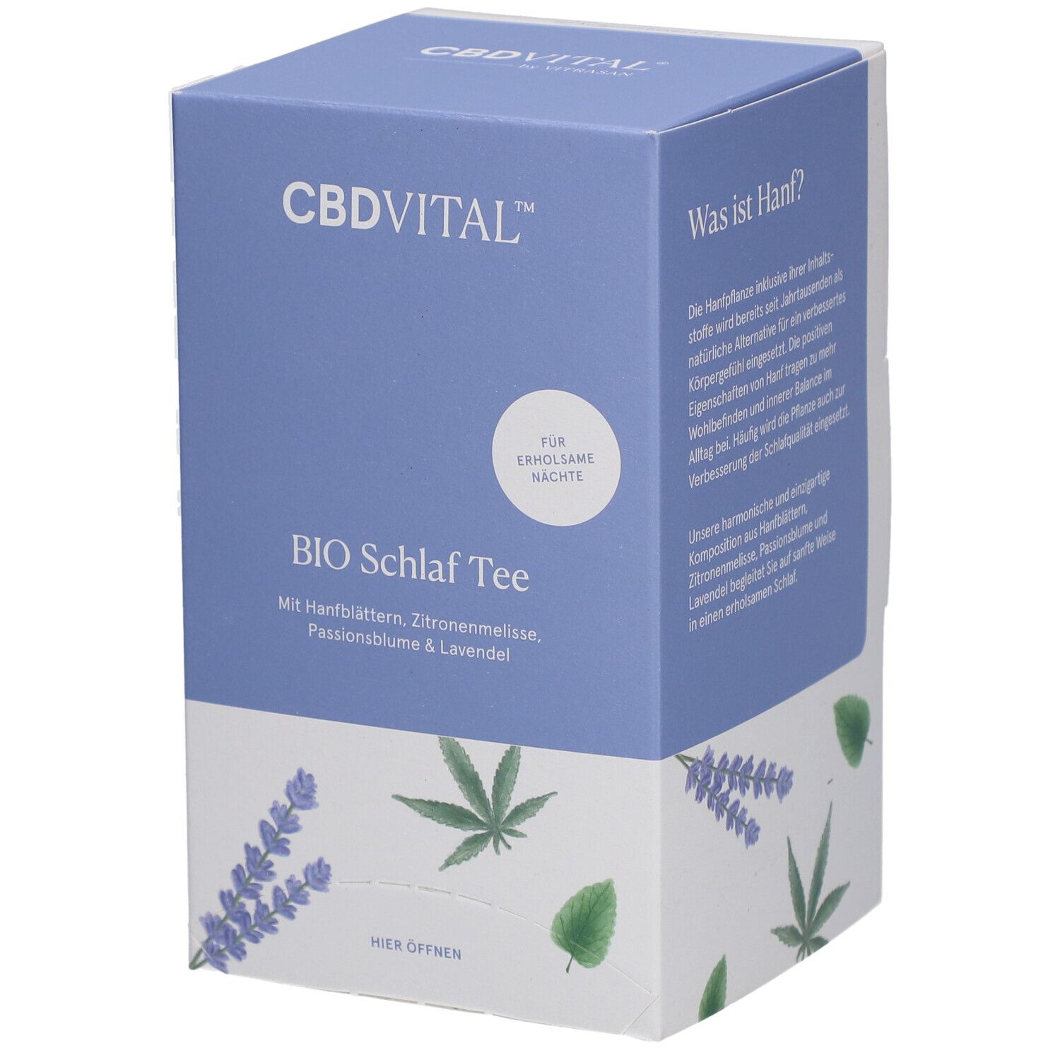 CBDVITAL Bio Schlaf Tee