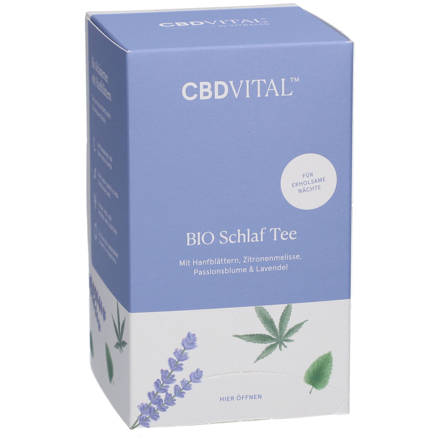 CBDVITAL Bio Schlaf Tee