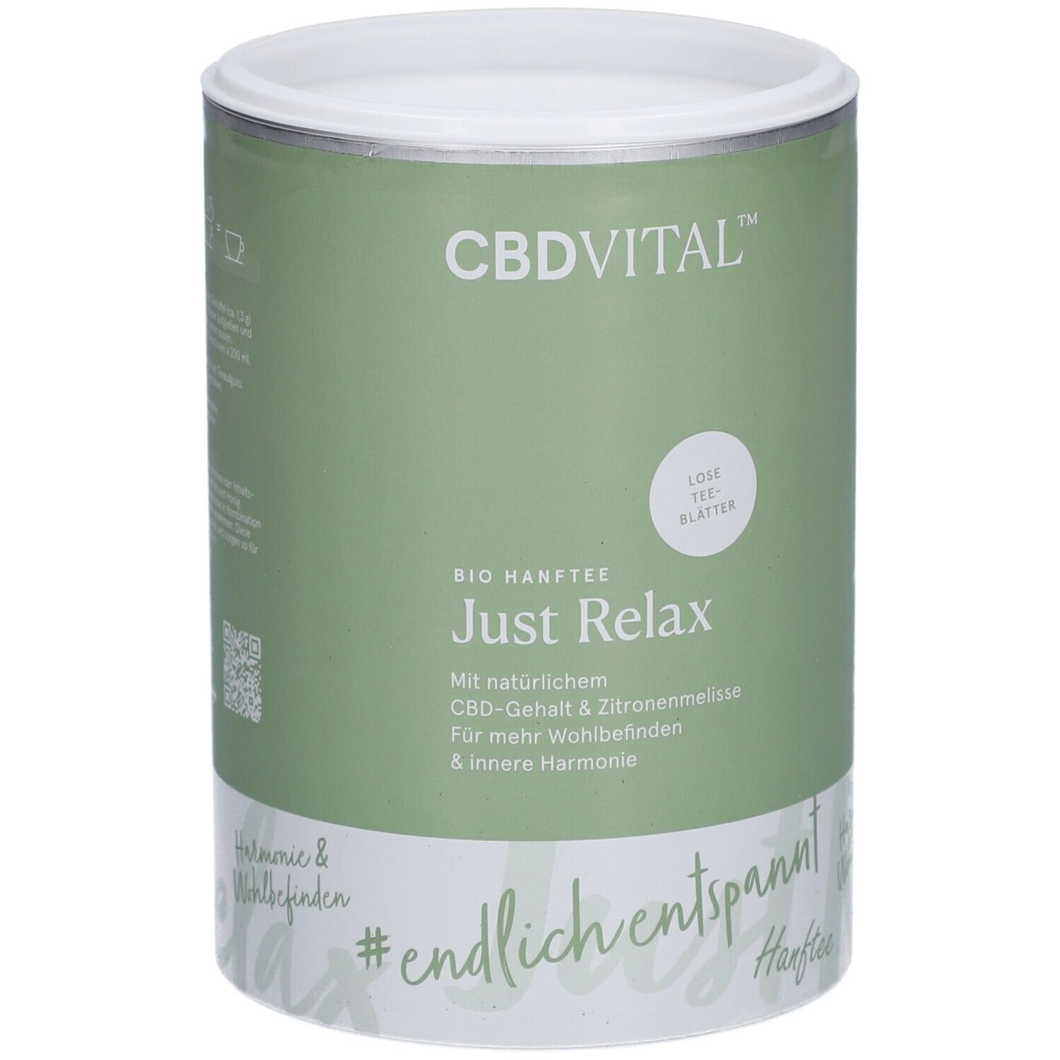 CBDVITAL Bio Hanftee Just Relax