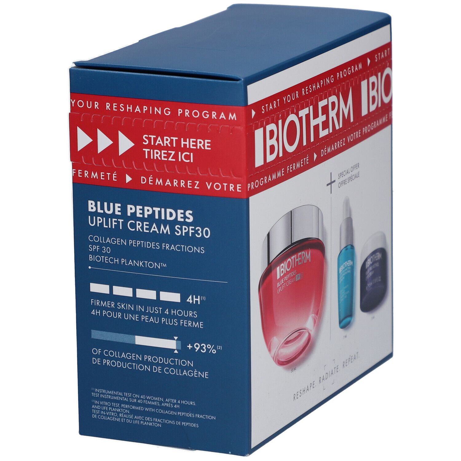 BIOTHERM Blue Peptide LSF 30 Routine Set