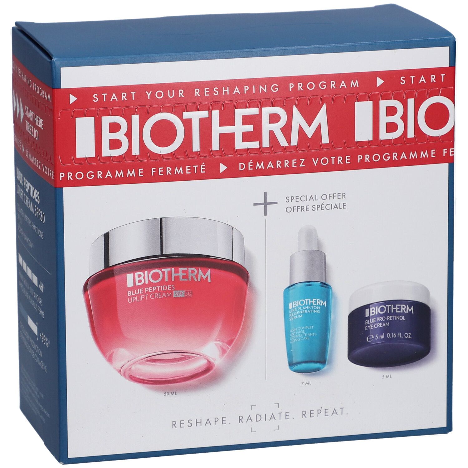 BIOTHERM Blue Peptide LSF 30 Routine Set