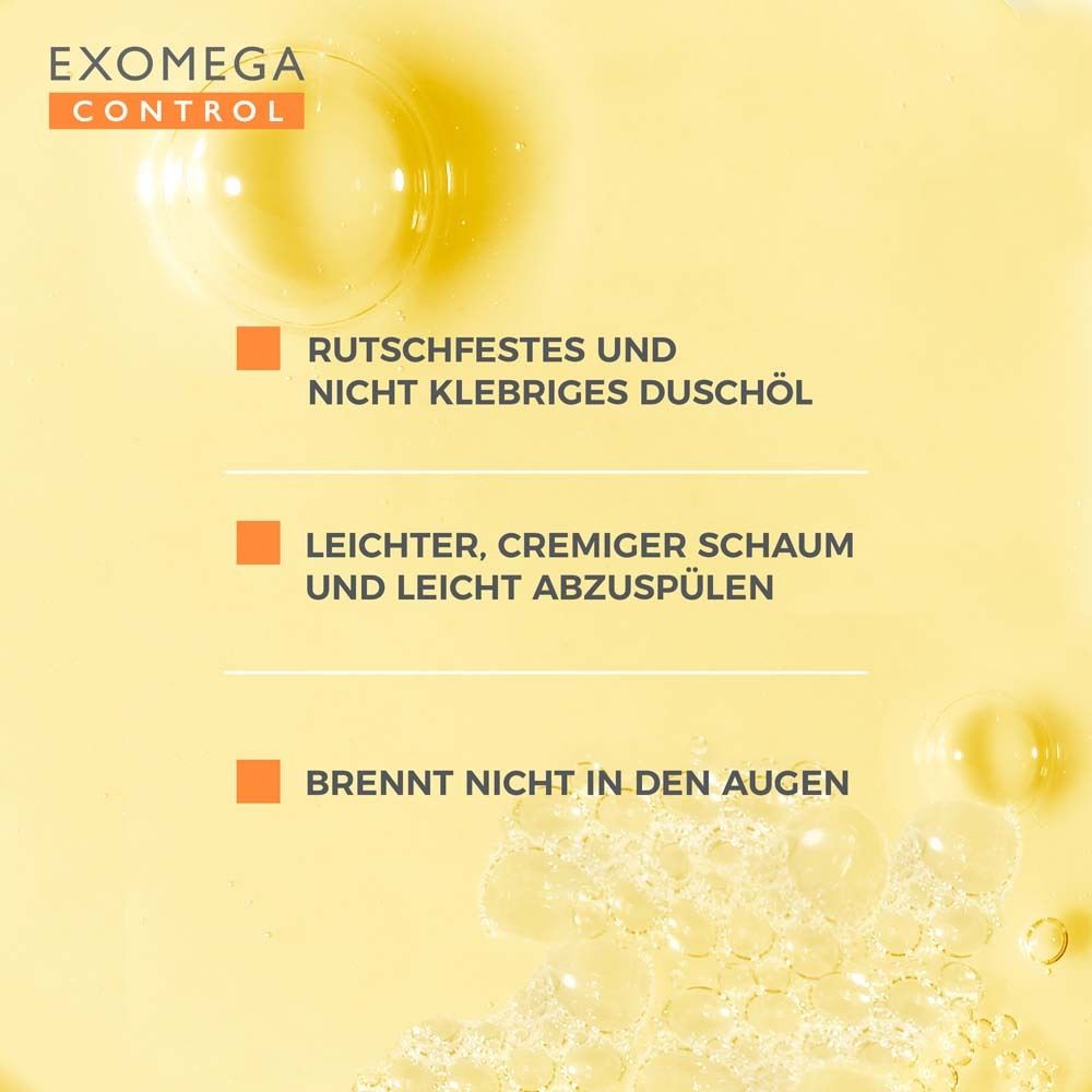 Duschöl. Rutschfest und nicht klebrig. Leichter, cremiger Schaum. Brennt nicht in den Augen.