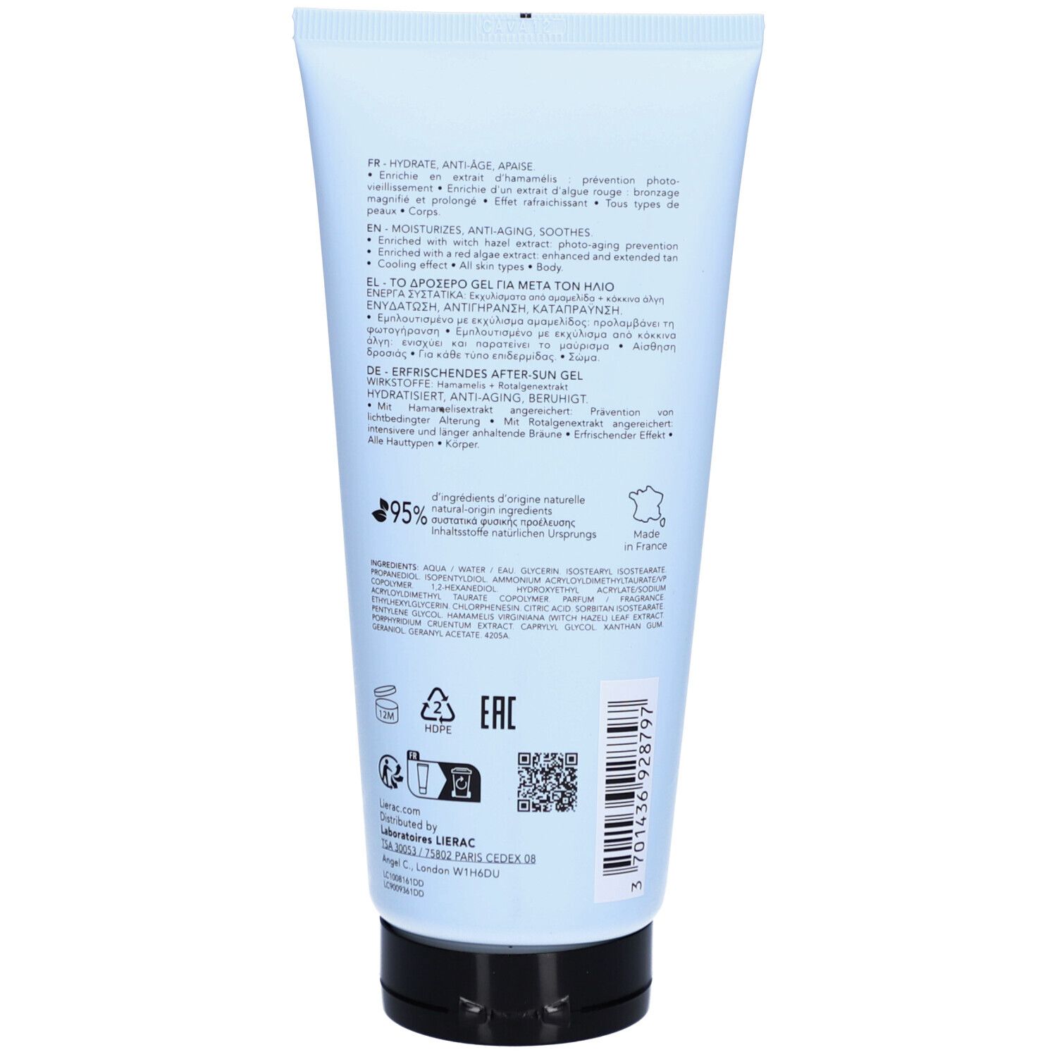 Lierac Sunissime After Sun Gel Körper
