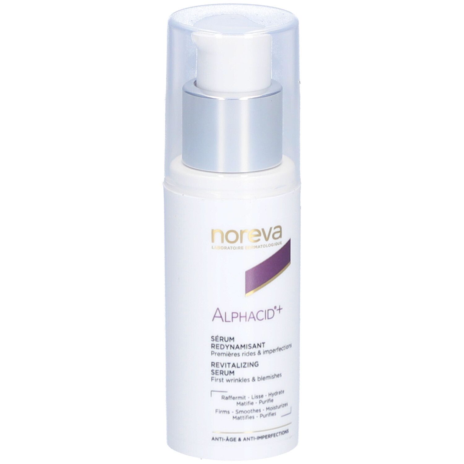 NOREVA Alphacid+ Serum für Hauterneuerung und Glättung