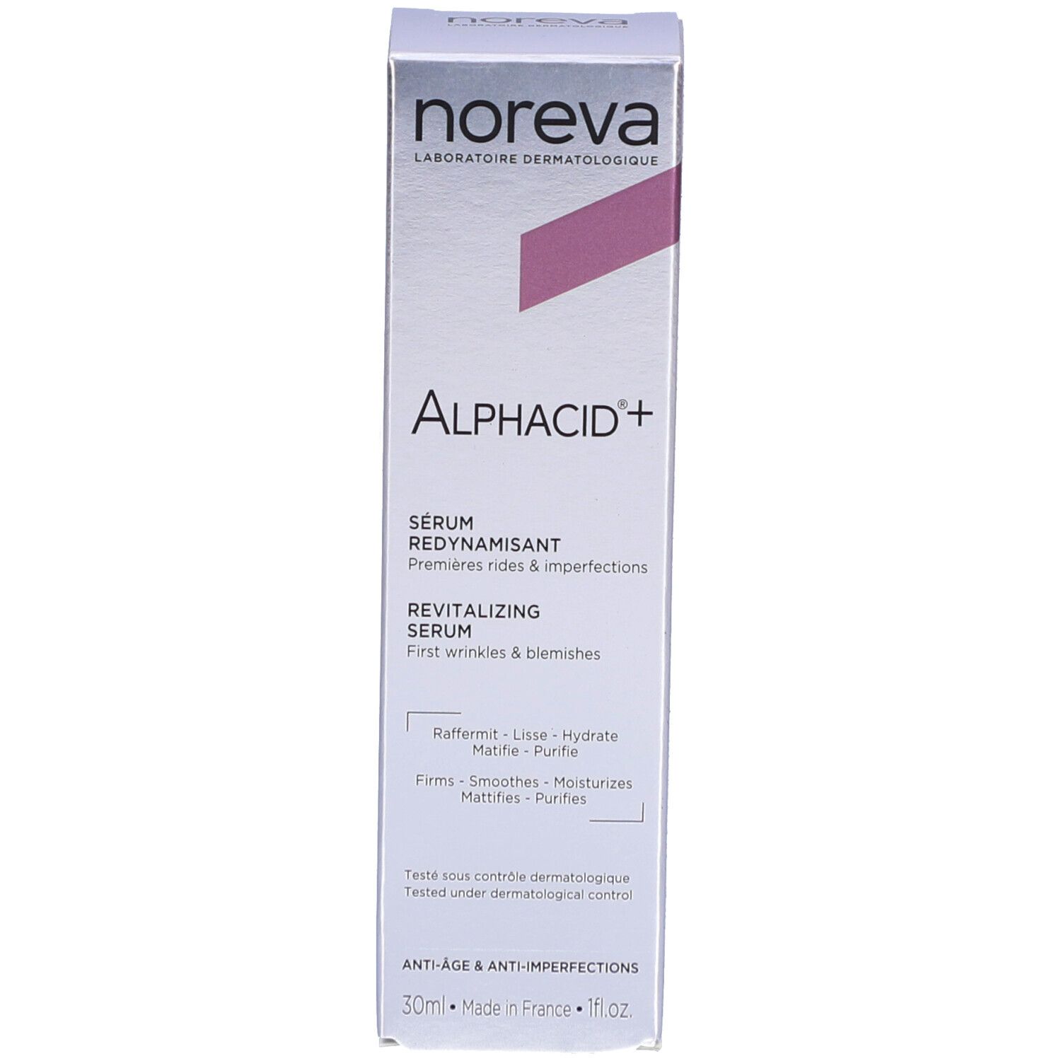 NOREVA Alphacid+ Serum für Hauterneuerung und Glättung