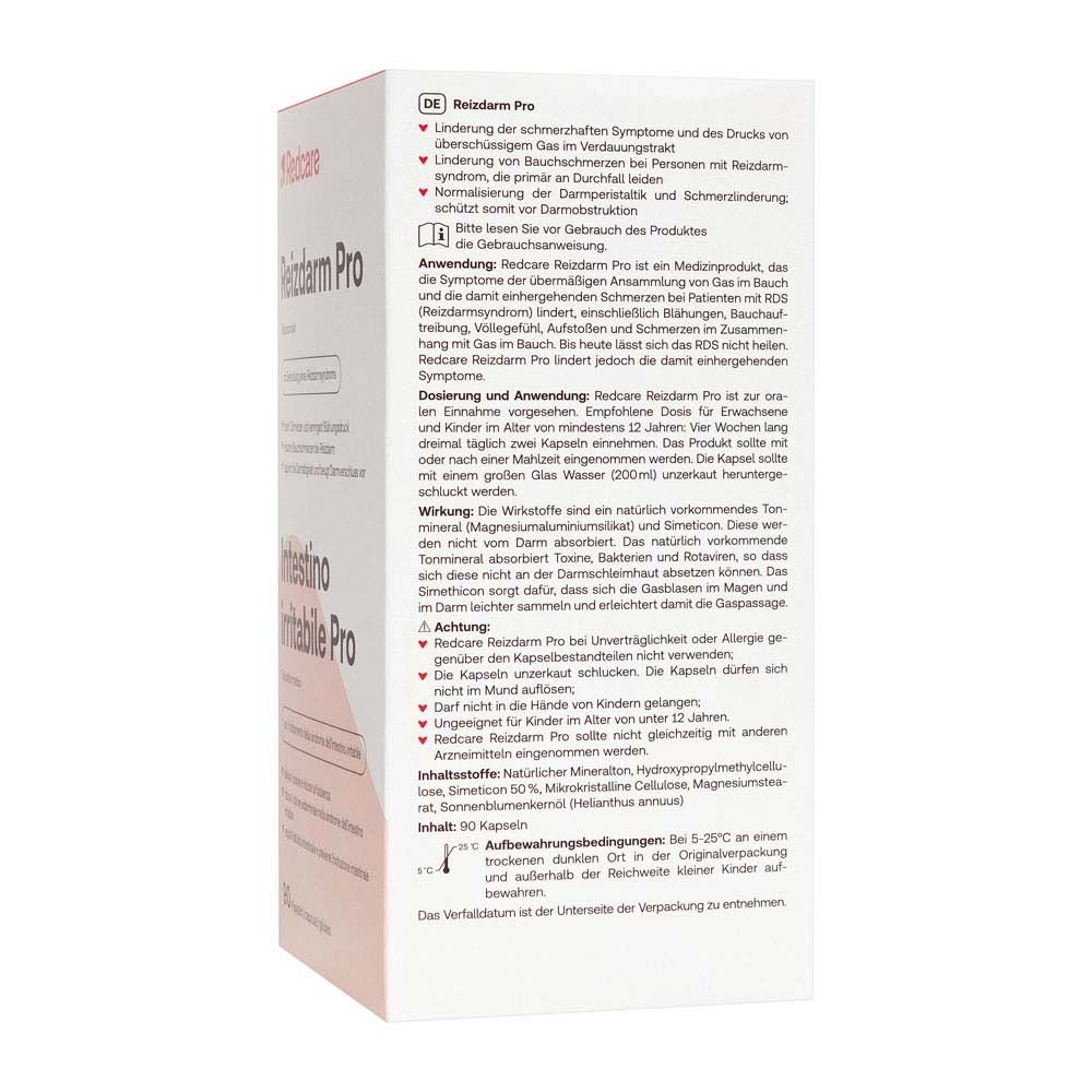 Rückseite der Produktverpackung. Text in Deutsch, Informationen zu Anwendung, Inhaltsstoffen und Warnhinweisen.