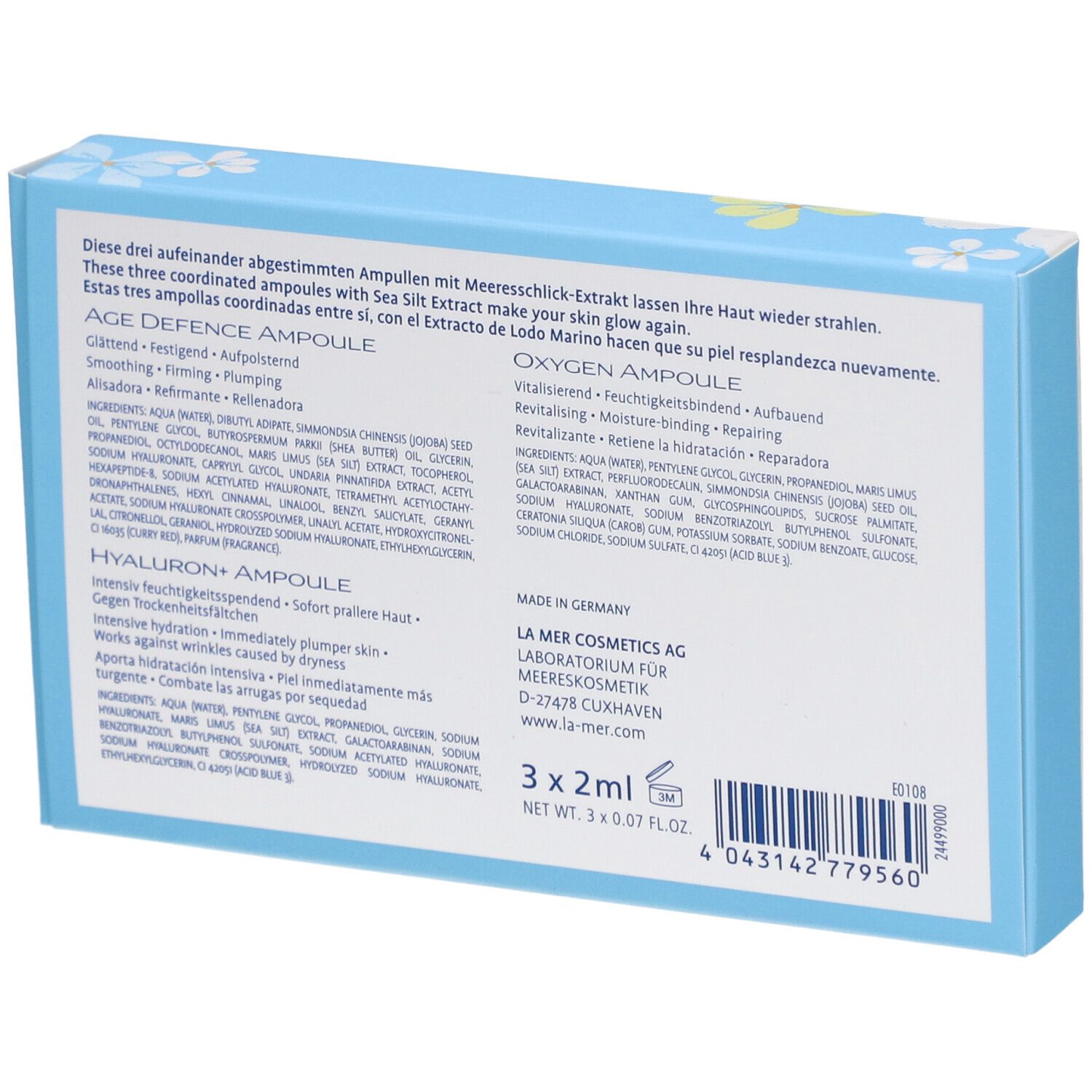 LA MER® Ampullenset Verwöhnmomente