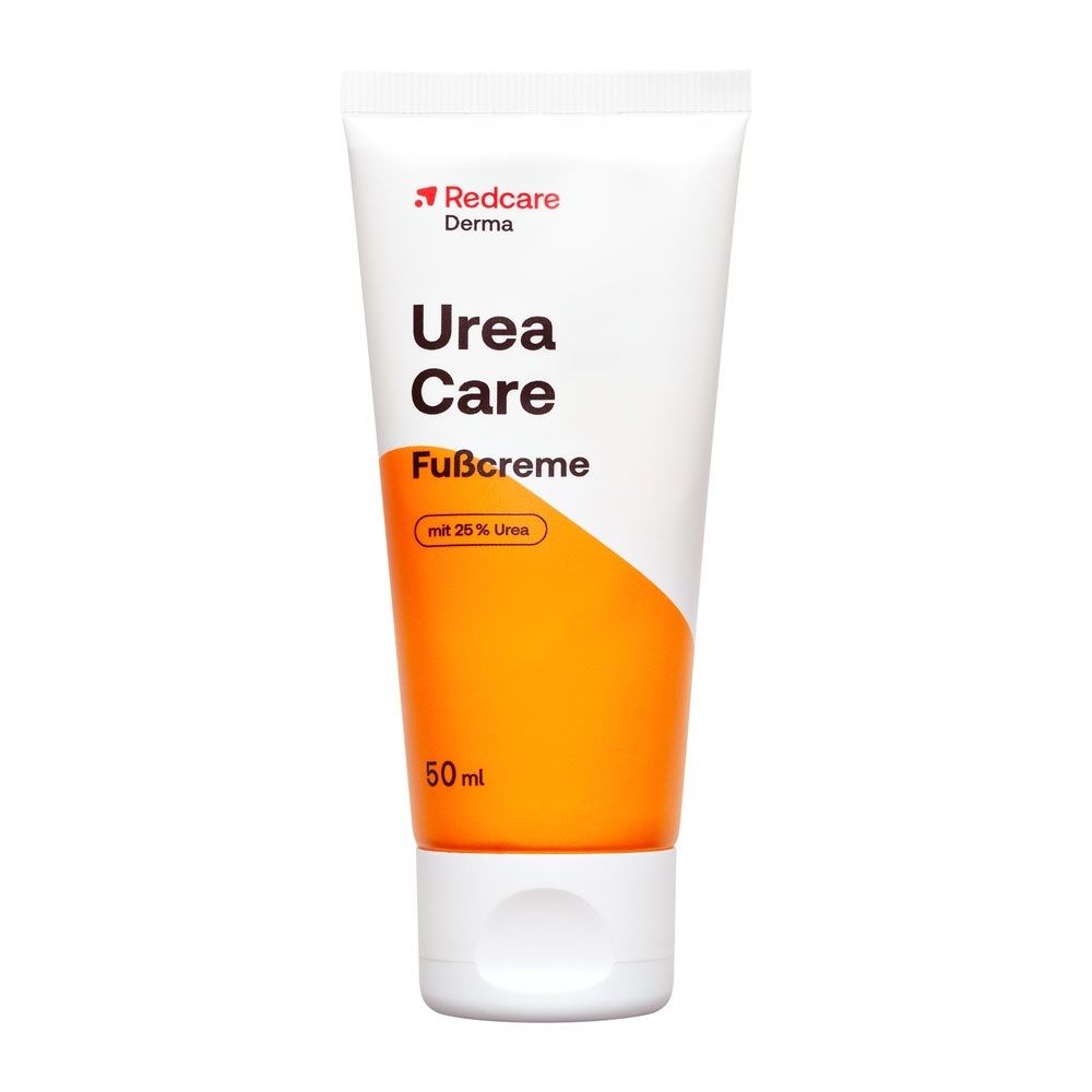 Redcare Derma Urea Care Fußcreme Tube, 50ml.
