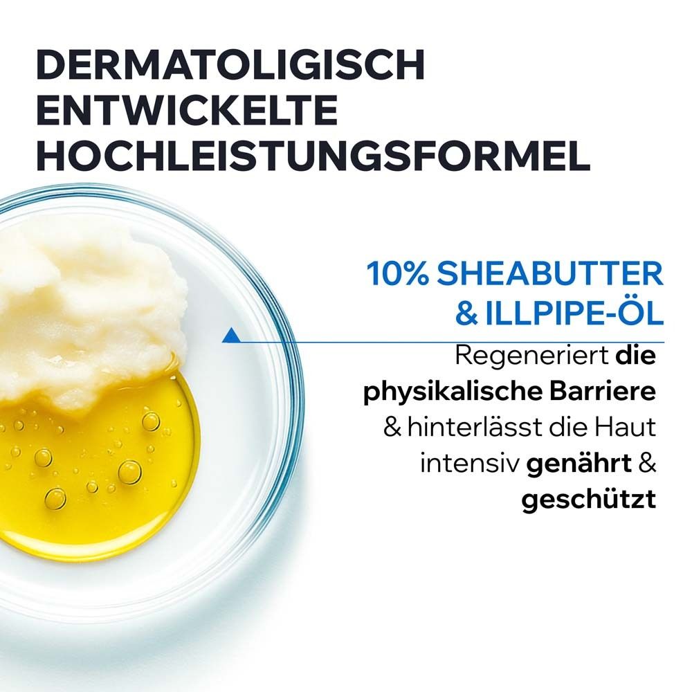 Gelbe Kugeln, 8 biomimetische Ceramide. Steigern die Hautceramide.