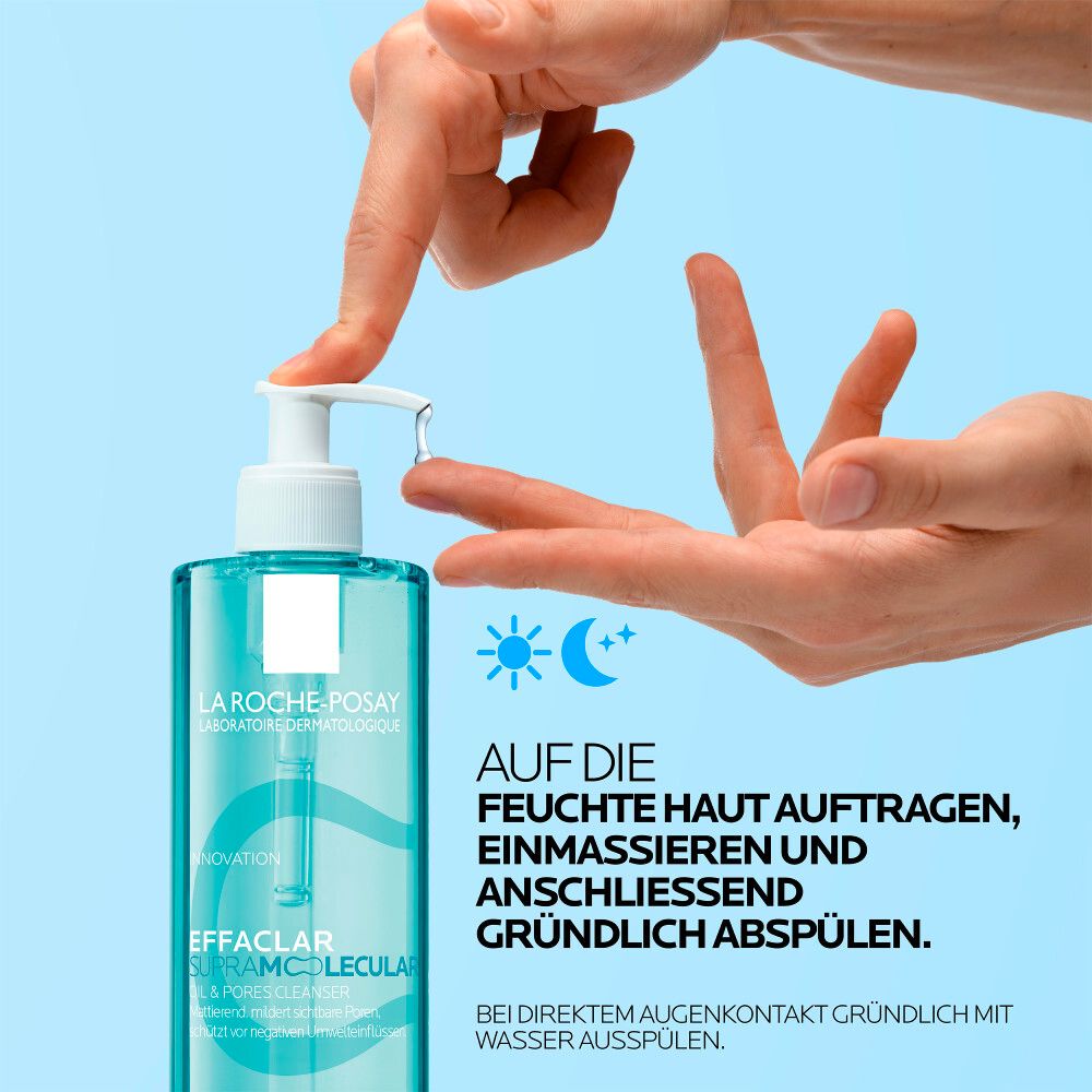 Anwendung: Auf feuchte Haut auftragen, einmassieren, abspülen. Für Tag und Nacht.