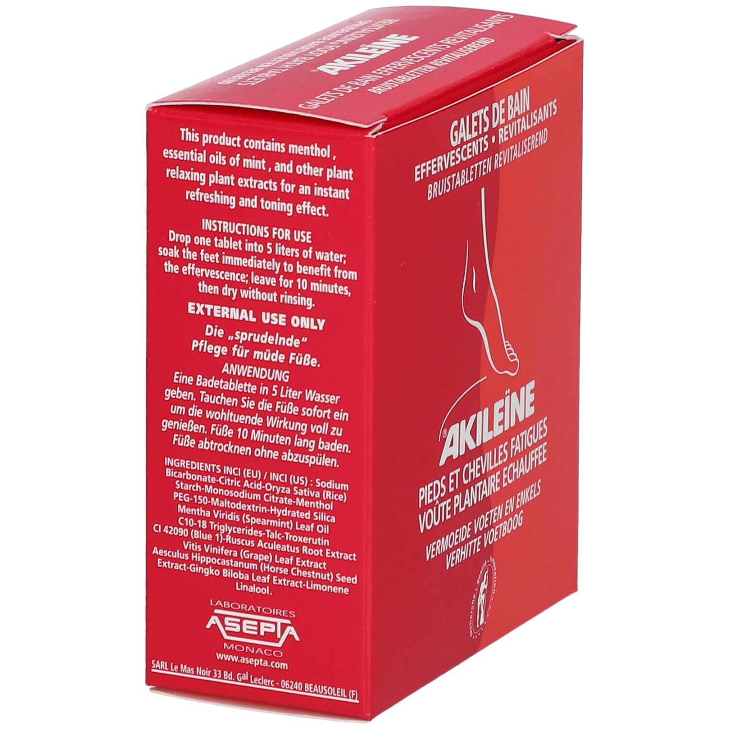 Akileine® Fußbad Tabletten
