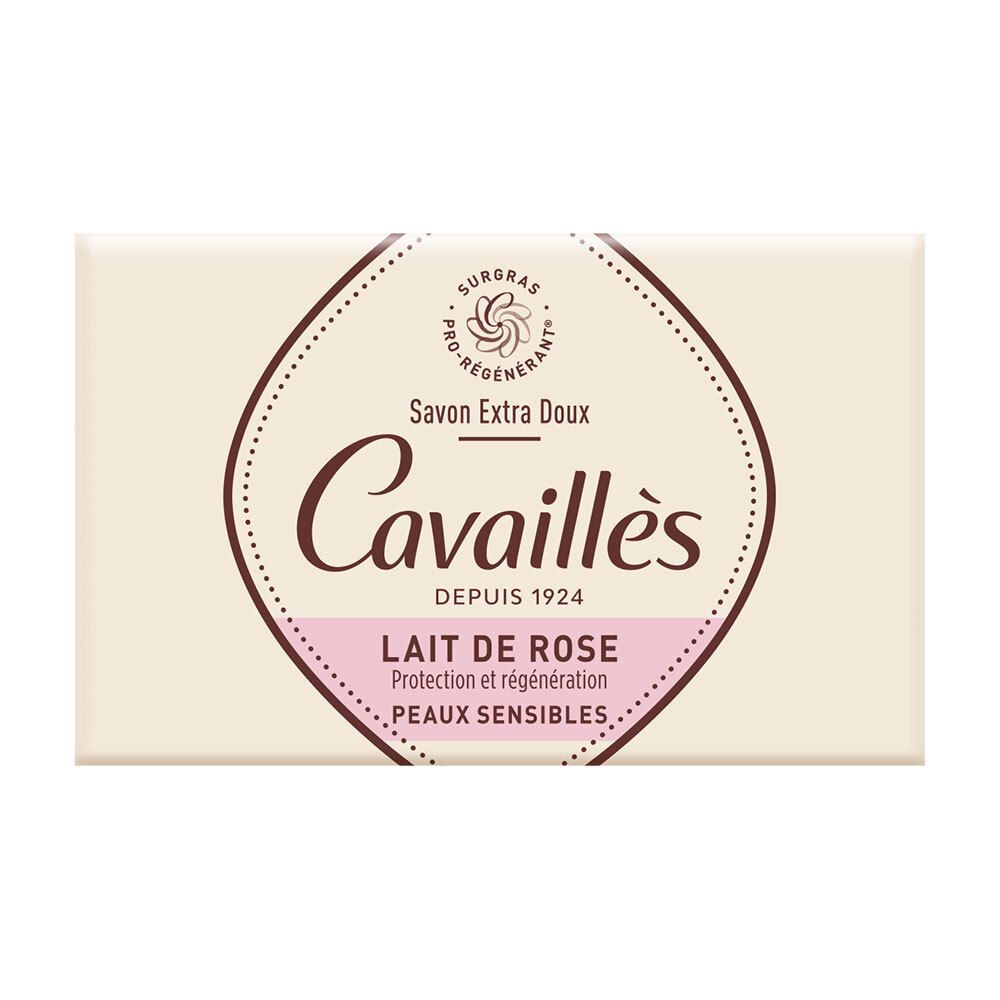 Rogé Cavaillès Rosenmilch-Duft-Surgras-Seife