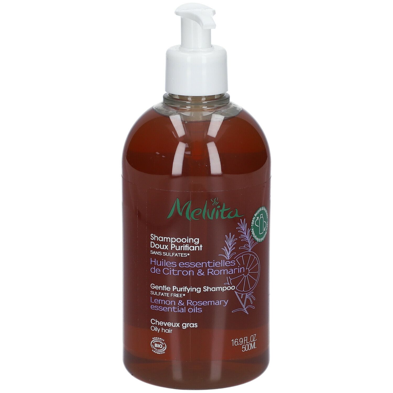 Melvita Les Essentiels Reinigungsshampoo Bio