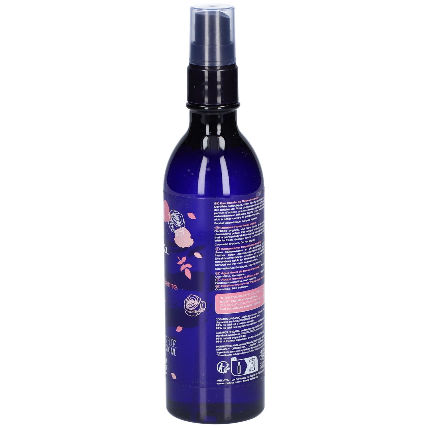 Melvita Bio Rose Blumenwasserspray