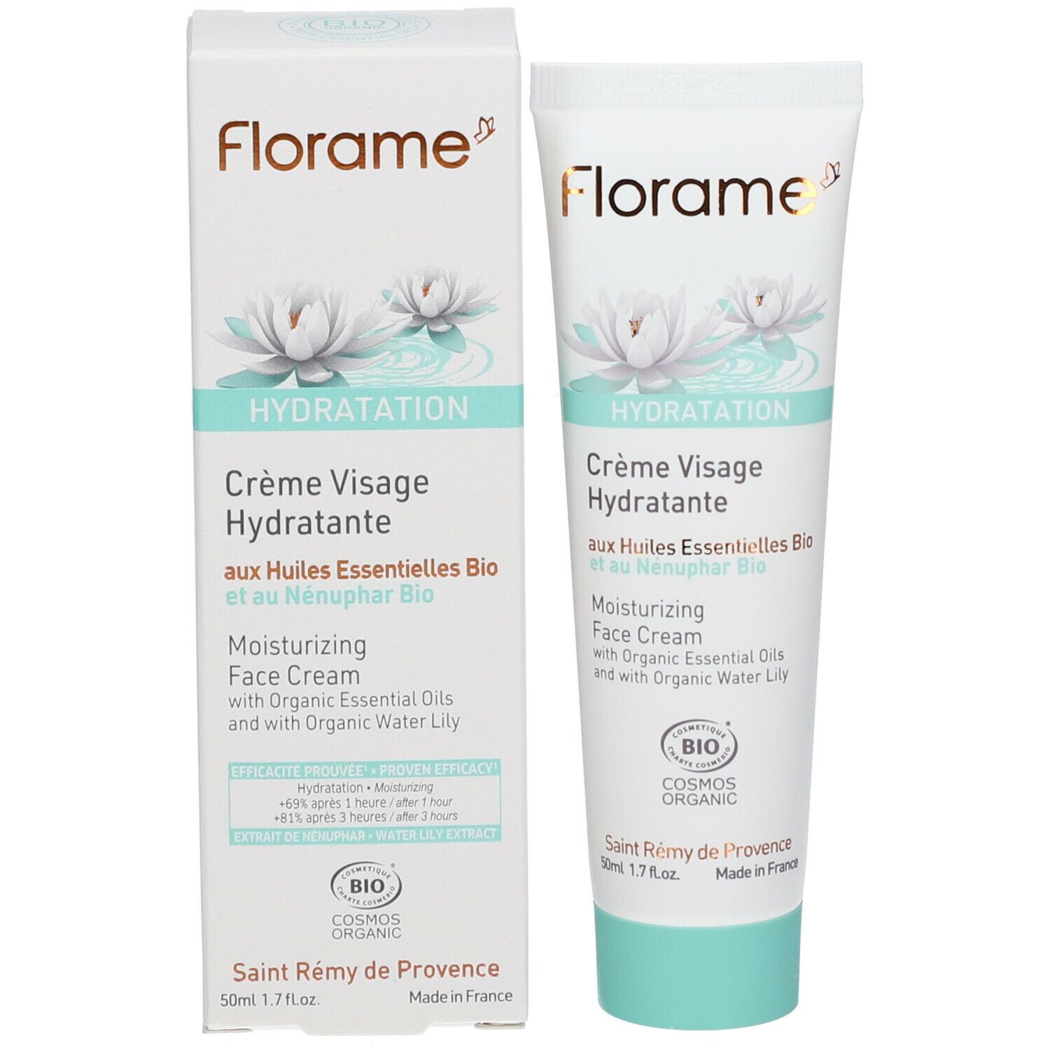 Florame HYDRATATION Feuchtigkeitsspendende Gesichtscreme