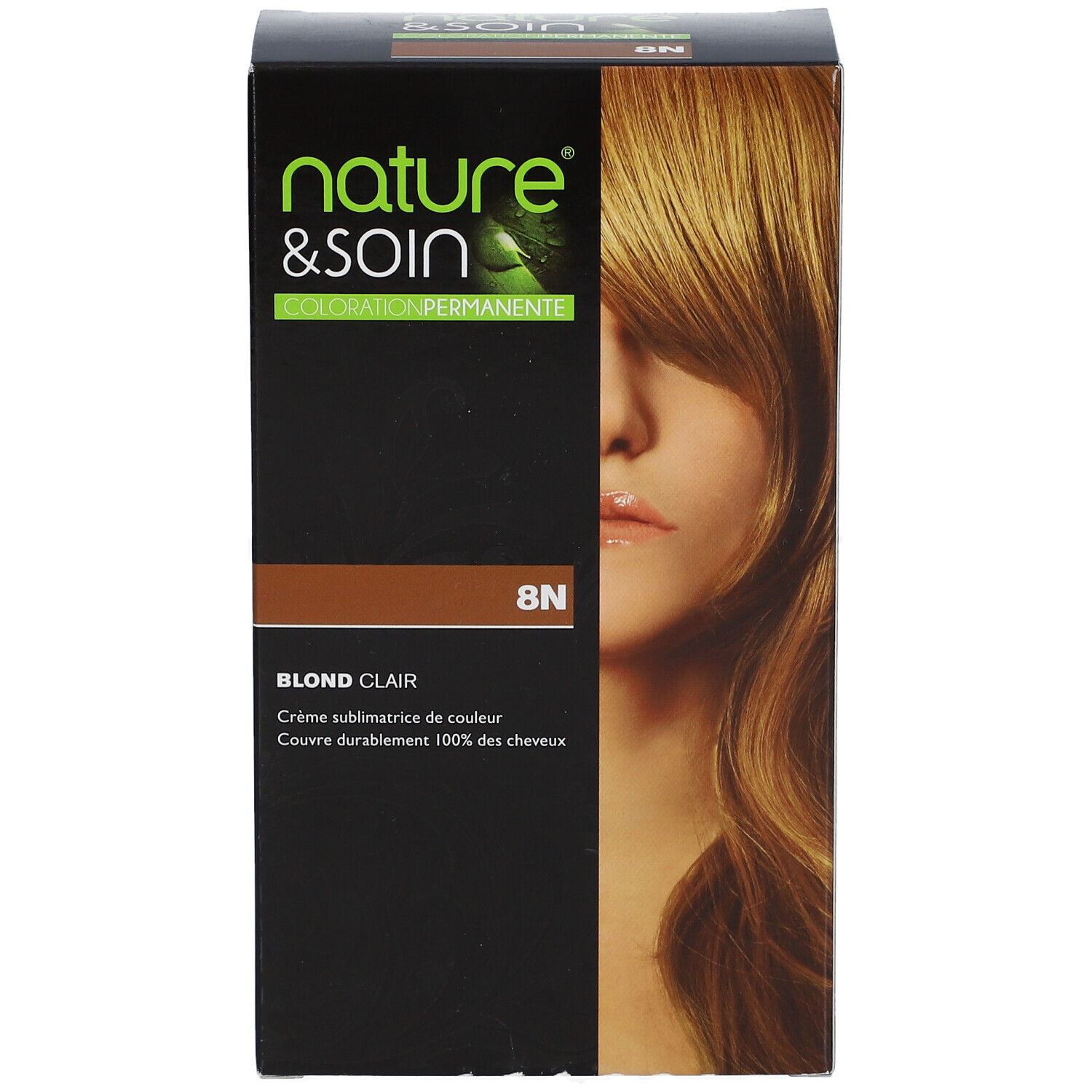 nature&soin Haarfarbe Hellblond 8N